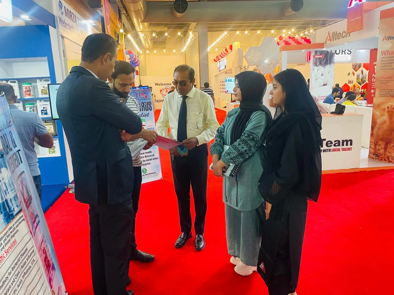 FIPS networking at Poultry Exhibition Lahore 2024