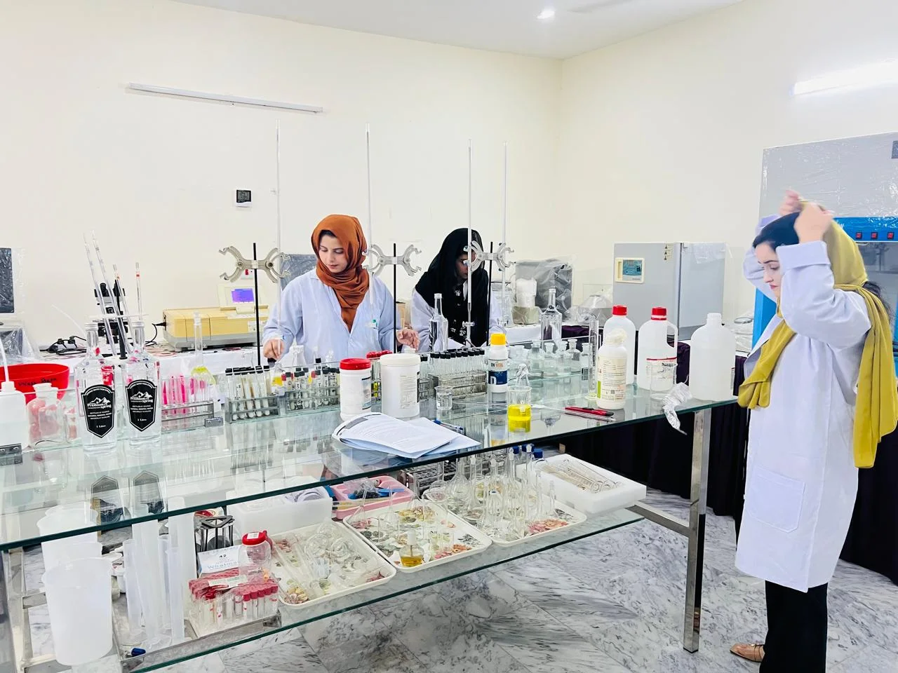 FIPS QC Training Lab – practical testing session